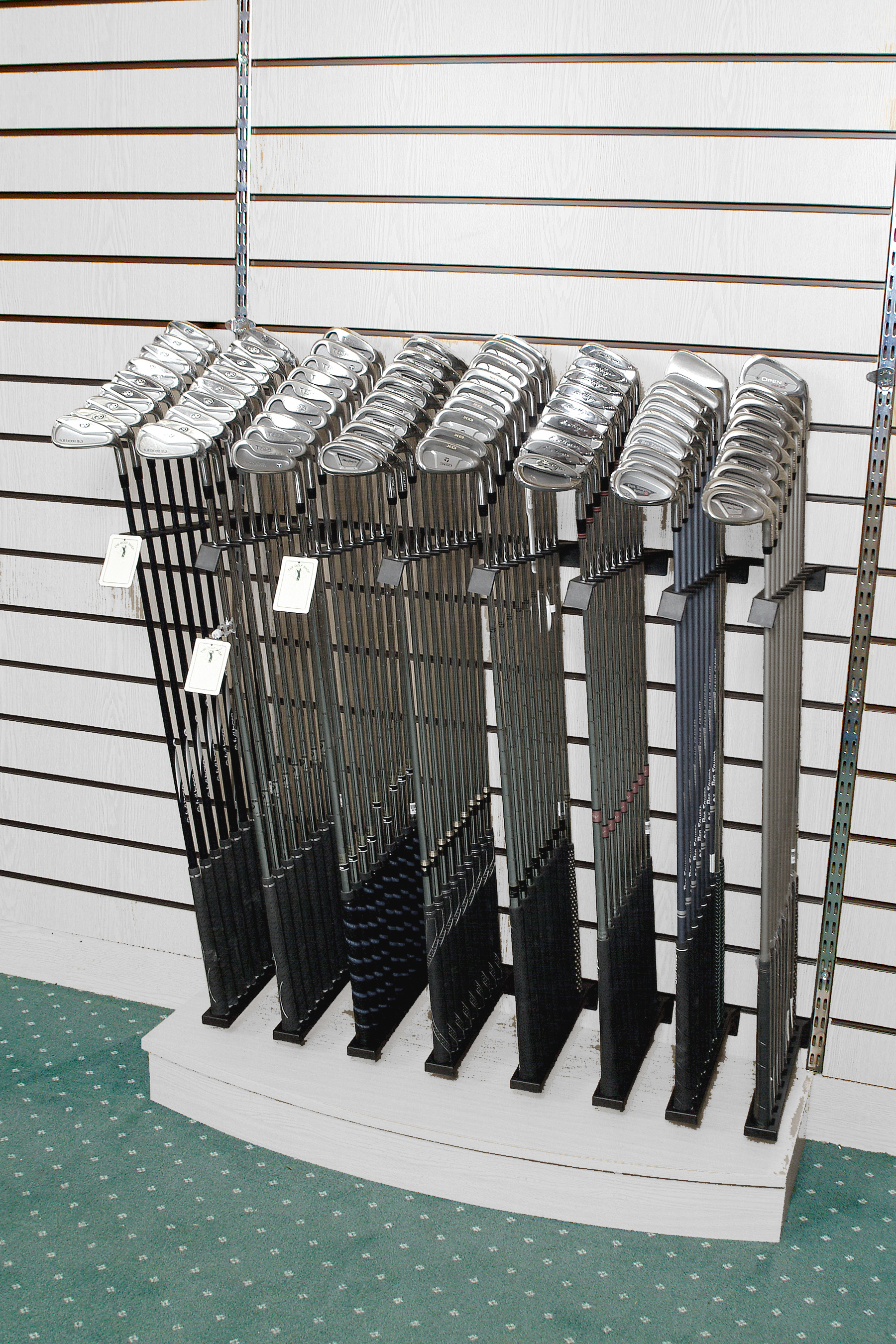Clubrax Max 'Lefty' / CX3 Maximiser Golf Club Displayer